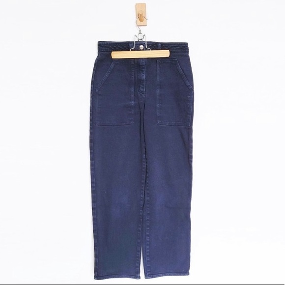 Wilfred Pants - Wilfred Aritzia Modern Utility Pant size 6 navy